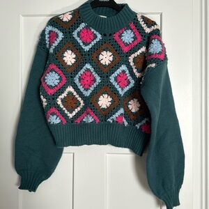 VICI Collection - Crochet Sweater Size S/M